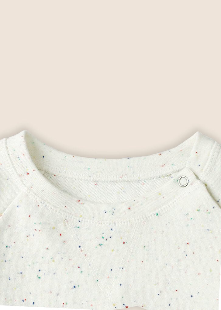 BOWIE Speckled Jersey Sweater - Rocco & The Fox