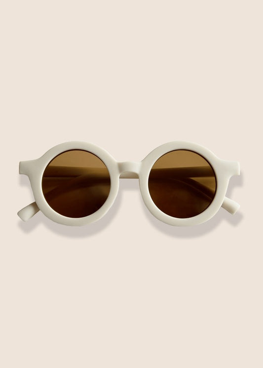 HADLEY Toddler Sunglasses + Case - Cream - Rocco & The Fox