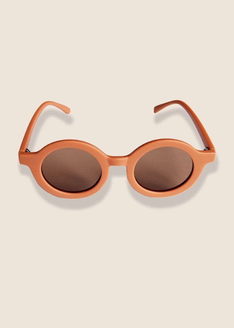 HADLEY Toddler Sunglasses + Case - Mango - Rocco & The Fox
