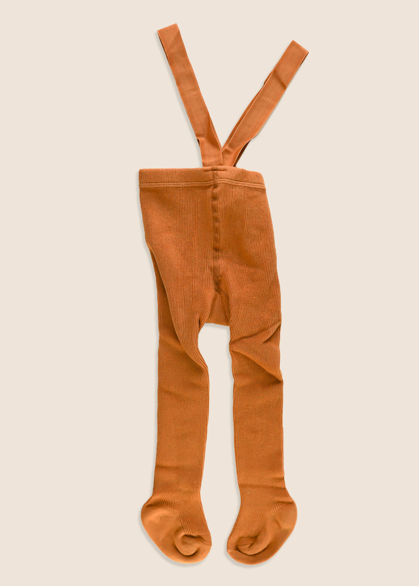 HUNTER Tights with Braces Straps - Burnt Orange (Baby/Toddler) - Rocco & The Fox