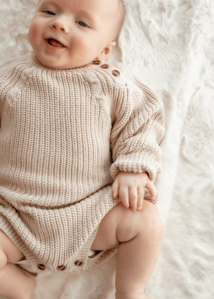 KIT Chunky Knit Romper - Rocco & The Fox