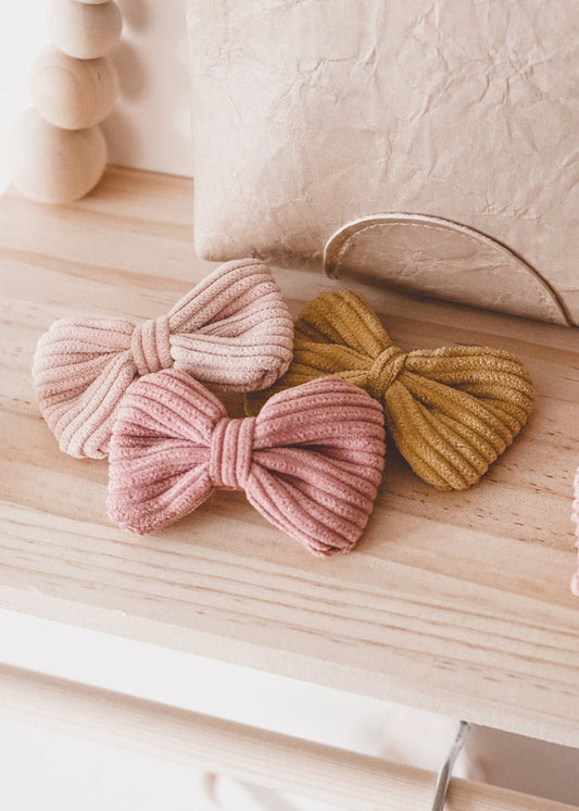 LOLA Bow Hair Clip - Candy Pink - Rocco & The Fox