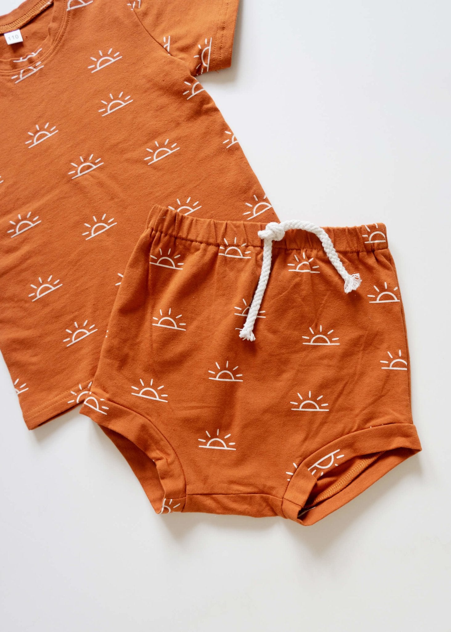 ROMAN Boho Sun Print T-Shirt + Shorts Set - Rocco & The Fox